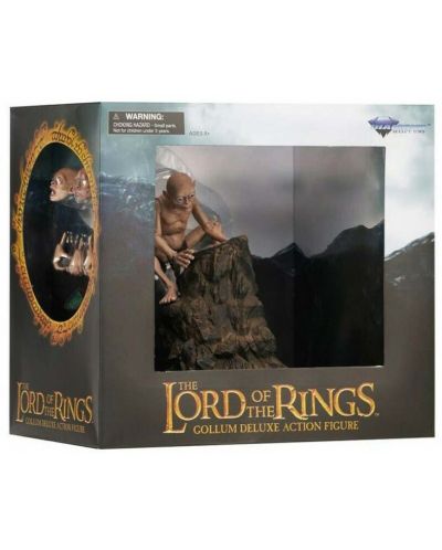Екшън фигура Diamond Select Movies: The Lord of the Rings - Gollum - 4