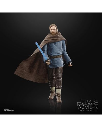 Екшън фигура Hasbro Movies: Star Wars - Obi-Wan Kenobi (Tibidon Station) (Black Series), 15 cm - 4