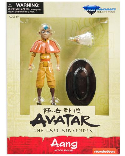 Екшън фигура Diamond Select Animation: Avatar: The Last Airbender - Aang, 17 cm - 1