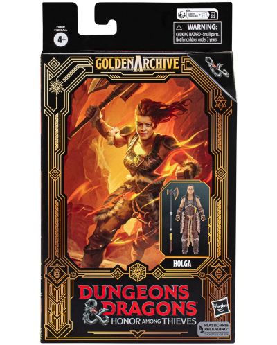 Екшън фигура Hasbro Games: Dungeons & Dragons - Holga (Honor Among Thieves) (Golden Archive), 15 cm - 9