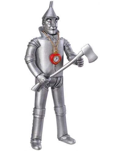 Екшън фигура The Noble Collection Movies: The Wizard of Oz - Tinman (Bendyfigs), 19 cm - 1