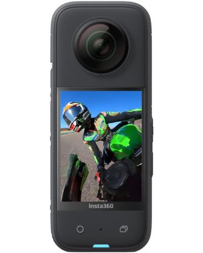 Екшън камера Insta360 - X3, 48MPx, Wi-Fi - 1