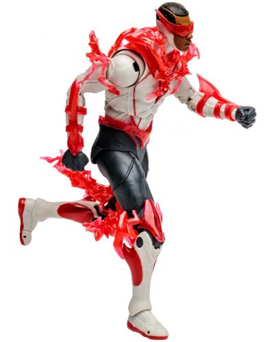 Екшън фигура McFarlane DC Comics: Multiverse - Kid Flash (Speed Metal) (Build A Action Figure), 18 cm - 2