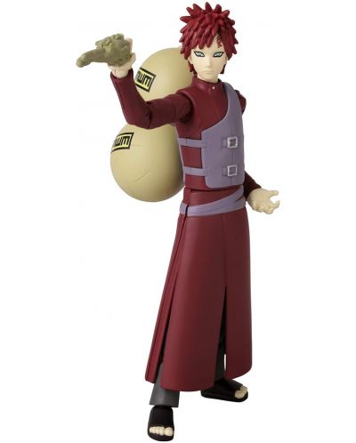 Екшън фигура Bandai Animation: Naruto Shippuden - Gaara (Anime Heroes) - 3