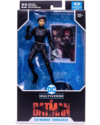 Екшън фигура McFarlane DC Comics: Multiverse - Catwoman (The Batman) (Unmasked), 18 cm - 8