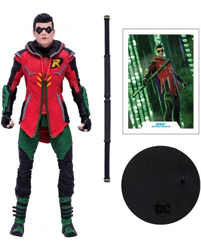 Екшън фигура McFarlane DC Comics: Multiverse - Robin (Gotham Knights), 18 cm - 3
