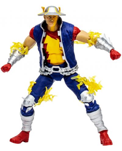 Екшън фигура McFarlane DC Comics: Multiverse - Jay Garrick (Speed Metal) (Build A Action Figure), 18 cm - 2