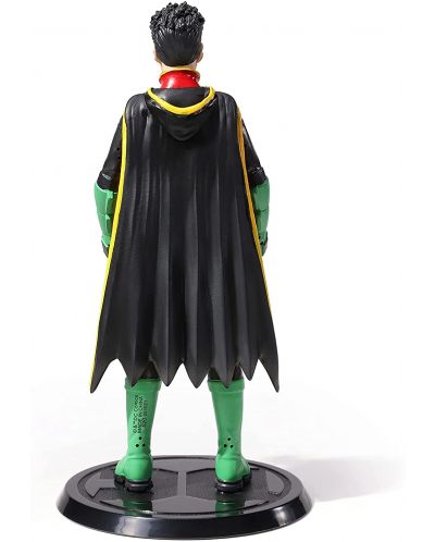 Екшън фигура The Noble Collection DC Comics: Batman - Robin (Bendyfigs), 19 cm - 4
