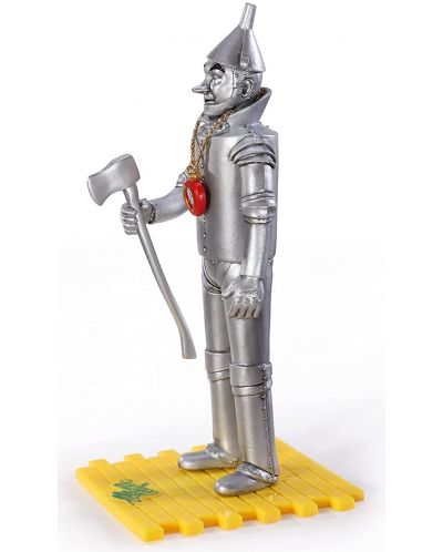 Екшън фигура The Noble Collection Movies: The Wizard of Oz - Tinman (Bendyfigs), 19 cm - 4