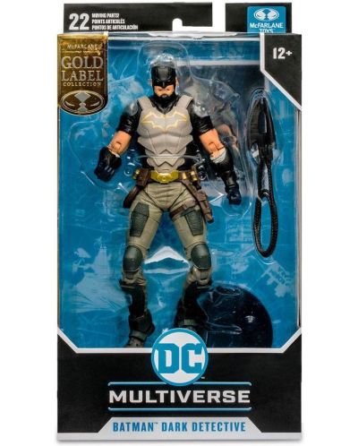 Екшън фигура McFarlane DC Comics: Multiverse - Batman (Dark Detective) (DC Future State) (Gold Label) (SDCC), 18 cm - 8