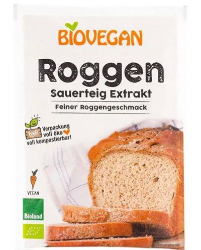 Екстракт от закваска от ръж, 30 g, BioVegan - 1