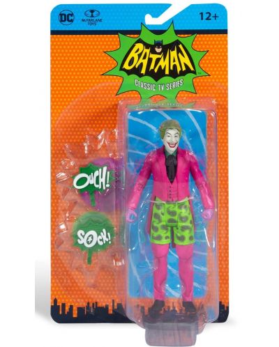 Екшън фигура McFarlane DC Comics: Batman - The Joker (With Swim Shorts) (DC Retro), 15 cm - 4