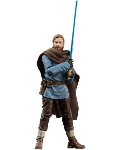 Екшън фигура Hasbro Movies: Star Wars - Obi-Wan Kenobi (Tibidon Station) (Black Series), 15 cm - 1