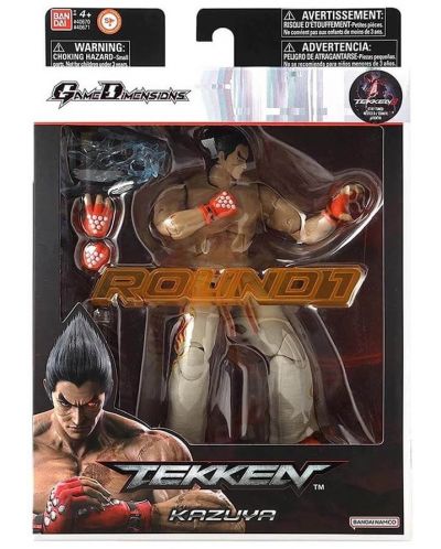 Екшън фигура Bandai Games: Tekken - Kazuya Mishima (Game Dimensions) - 9