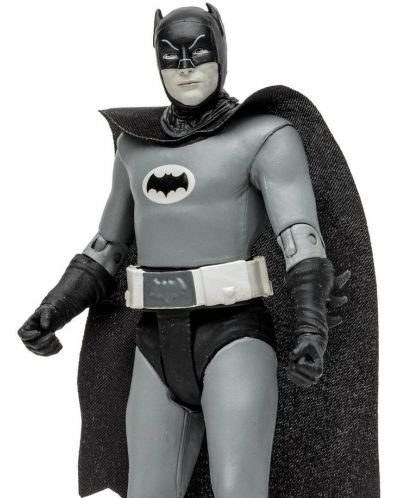 Екшън фигура McFarlane DC Comics: Batman - Batman '66 (Black & White TV Variant), 15 cm - 2