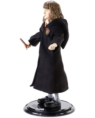 Екшън фигура The Noble Collection Movies: Harry Potter - Hermione Granger (Bendyfigs), 19 cm - 2