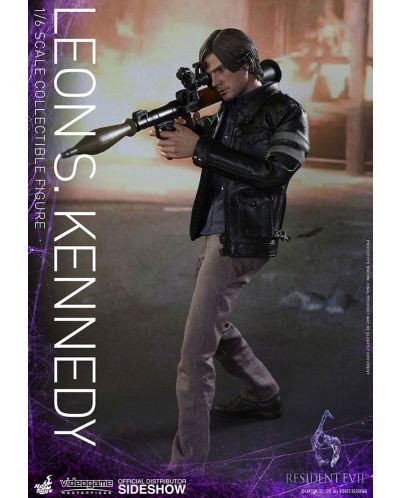 Екшън фигура Resident Evil 6 Videogame Masterpiece - Leon S Kennedy, 30 cm - 2