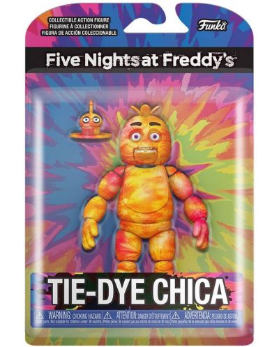 Екшън фигура Funko Games: Five Nights at Freddy's - Tie-Dye Chica, 13 cm - 3