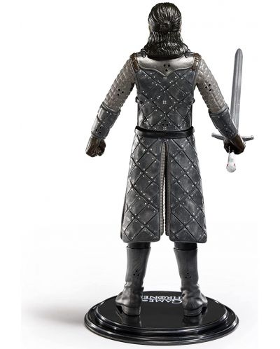 Екшън фигура The Noble Collection Television: Game of Thrones - Jon Snow (Bendyfigs), 18 cm - 6