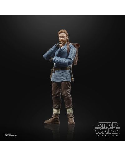 Екшън фигура Hasbro Movies: Star Wars - Obi-Wan Kenobi (Tibidon Station) (Black Series), 15 cm - 7