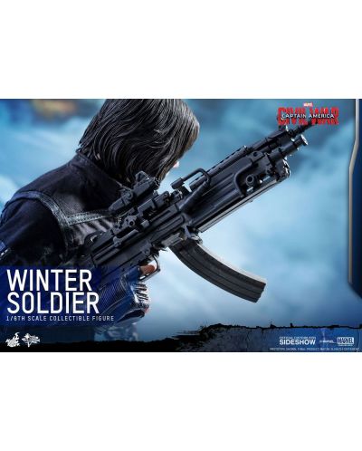 Екшън фигура Captain America: Civil War Movie Masterpiece - Winter Soldier, 31 cm - 11