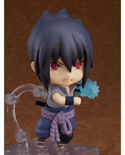 Екшън фигура Good Smile Company Animation: Naruto Shippuden - Sasuke Uchiha (Nendoroid), 10 cm - 4