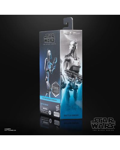 Екшън фигура Hasbro Movies: Star Wars - Battle Droid (Republic Commando) (The Black Series) (Gaming Greats), 15 cm - 6