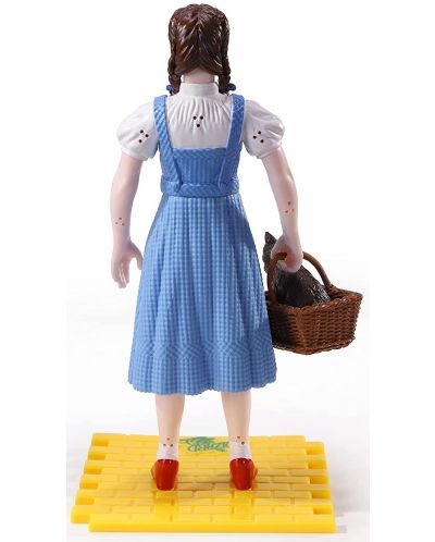Екшън фигура The Noble Collection Movies: The Wizard of Oz - Dorothy (Bendyfigs), 19 cm - 6