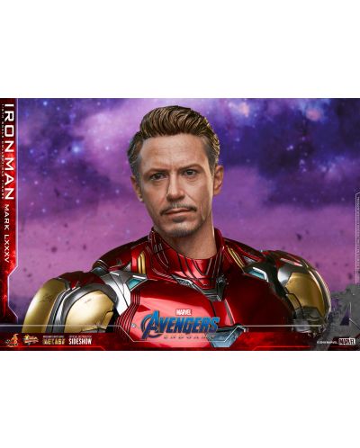 Екшън фигура Hot Toys Marvel: Avengers - Iron Man Mark LXXXV (Masterpiece Series Diecast), 32 cm - 8