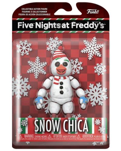 Екшън фигура Funko Games: Five Nights at Freddy's - Snow Chica, 13 cm - 2