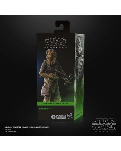 Екшън фигура Hasbro Movies: Star Wars - Chewbacca (Return of the Jedi) (Black Series), 15 cm - 7