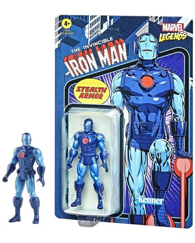 Екшън фигура Hasbro Marvel: Iron Man - Iron Man (The Invincible) (Marvel Legends), 10 cm - 2
