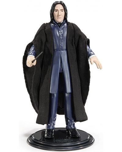 Екшън фигура The Noble Collection Movies: Harry Potter - Severus Snape (Bendyfig), 19 cm - 4