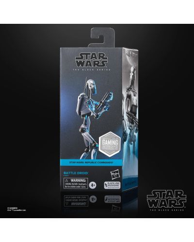 Екшън фигура Hasbro Movies: Star Wars - Battle Droid (Republic Commando) (The Black Series) (Gaming Greats), 15 cm - 7