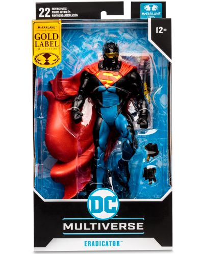 Екшън фигура McFarlane DC Comics: Multiverse - Eradicator (Shock Wave) (Gold Label), 18 cm - 8