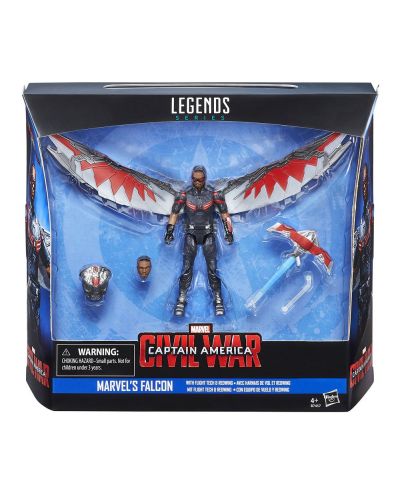 Екшън фигура Captain America: Civil War Marvel Legends - Falcon, 10 cm - 2