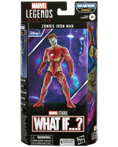 Екшън фигура Hasbro Marvel: What If - Zombie Iron Man (Marvel Legends), 15 cm - 5