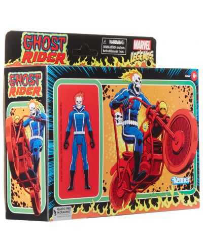Екшън фигура Hasbro Marvel: Ghost Rider - Ghost Rider (Marvel Legends), 10 cm - 10