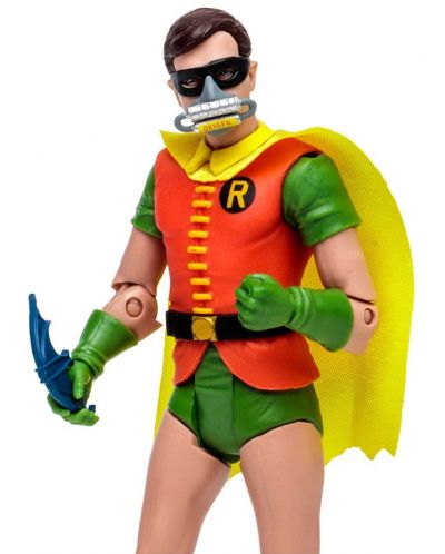 Екшън фигура McFarlane DC Comics: Batman - Robin With Oxygen Mask (DC Retro), 15 cm - 2