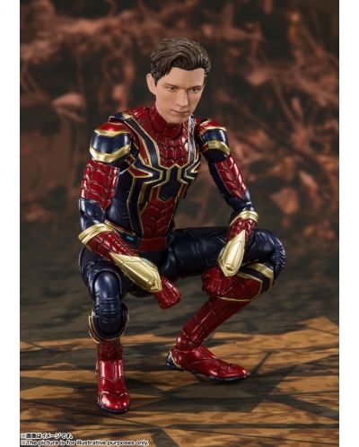 Екшън фигура Tamashii Nations Marvel: Spider-man - Iron Spider (Avengers Endgame), 15 cm - 6