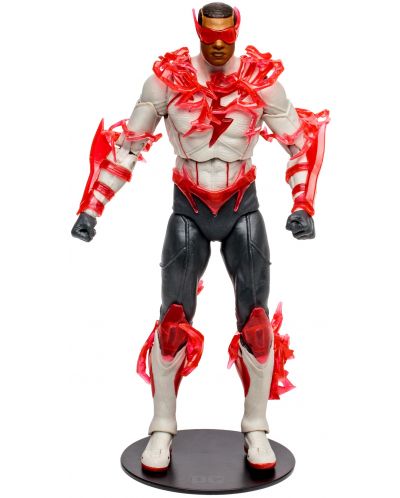Екшън фигура McFarlane DC Comics: Multiverse - Kid Flash (Speed Metal) (Build A Action Figure), 18 cm - 1