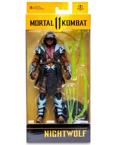 Екшън фигура McFarlane Games: Mortal Kombat - Nightwolf, 18 cm - 8