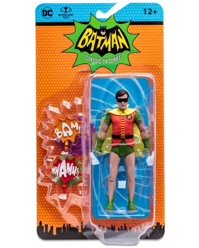 Екшън фигура McFarlane DC Comics: Batman - Robin (Batman '66) (DC Retro), 15 cm - 8