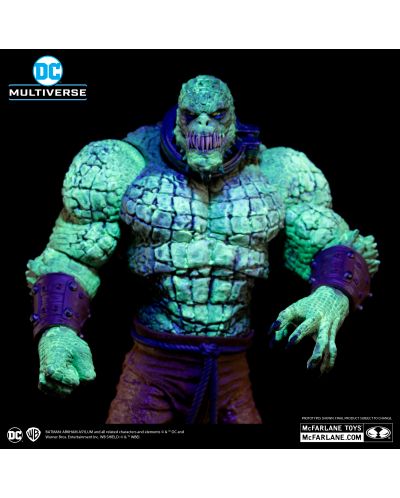 Екшън фигура McFarlane DC Comics: Multiverse - Killer Croc (Arkham Asylum) (Glows in the Dark Edition) (Gold Label) (Limited Edition), 30 cm - 8