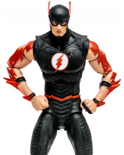 Екшън фигура McFarlane DC Comics: Multiverse - Barry Allen (Speed Metal) (Build A Action Figure), 18 cm - 6