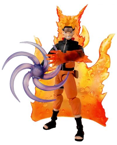 Екшън фигура Bandai Animation: Naruto Shippuden - Naruto Uzumaki (Tailed Beast Cloak) (Anime Heroes Beyond) - 4