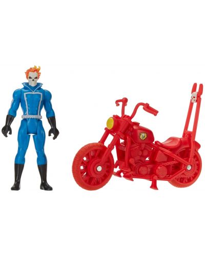 Екшън фигура Hasbro Marvel: Ghost Rider - Ghost Rider (Marvel Legends), 10 cm - 6