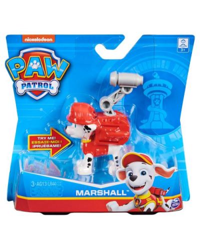 Детска играчка Spin Master Paw Patrol - Екшън куче, Маршал - 1