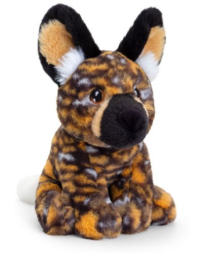 Eкологична плюшена играчка Keel Toys Keeleco - Диво куче, 18 cm - 1