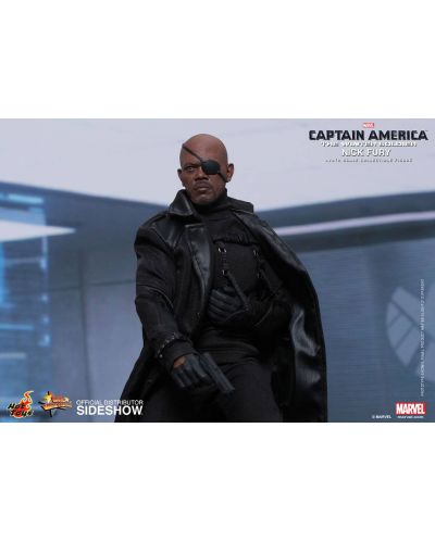 Екшън фигура Captain America The Winter Soldier Movie Masterpiece - Nick Fury, 30 cm - 7